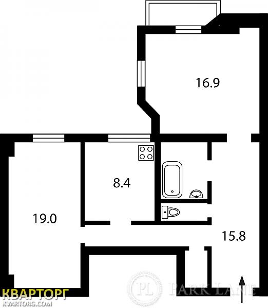 Sell 2-room apartment. Киев,  Жилянская — photo 3