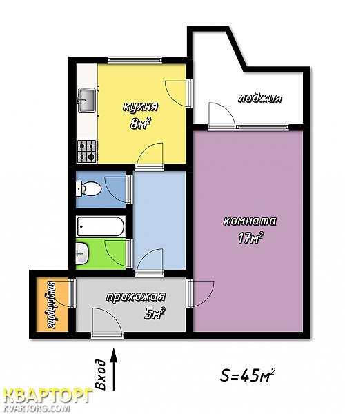 Sell 1-room apartment. Одесса, Пишоновская — photo 10