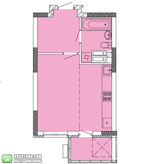 Sell 1-room apartment. Киев, Семьи Кульженков — photo 2