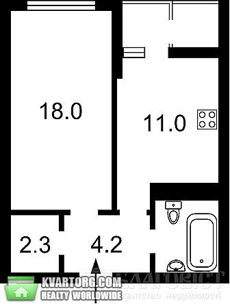 Sell 1-room apartment. Киев, Подвысоцкого — photo 1
