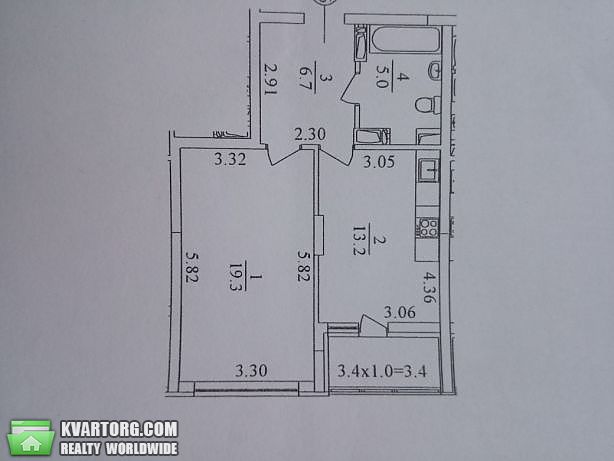 Sell 1-room apartment. Киев,  Воскресенская — photo 7