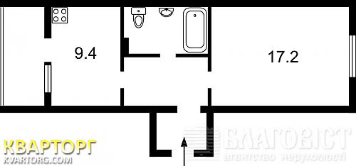 Sell 1-room apartment. Киев, Чавдар — photo 2