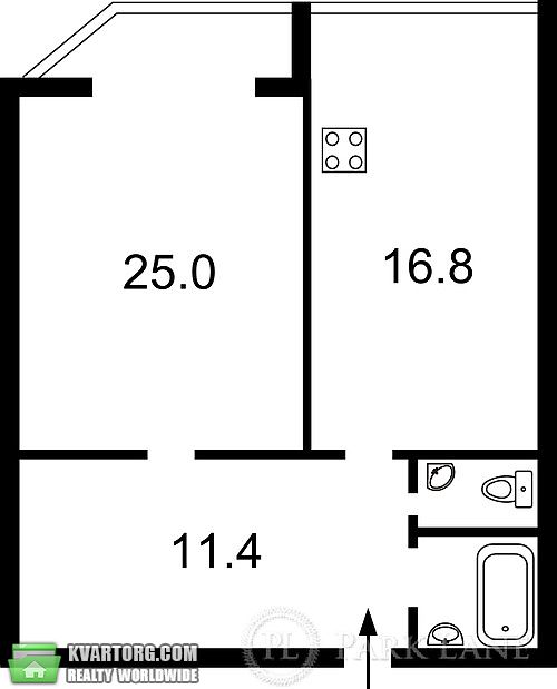 Sell 1-room apartment. Киев,  Ломоносова — photo 3