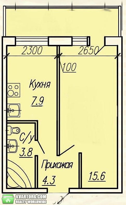 Sell 1-room apartment. Одесса, Сурикова переулок — photo 2