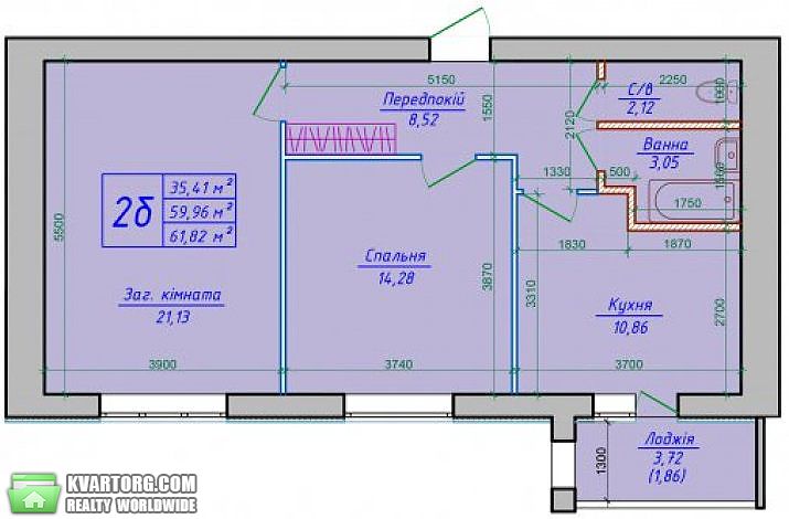 Sell 2-room apartment. Киев, Богдана Хмельницкого — photo 1