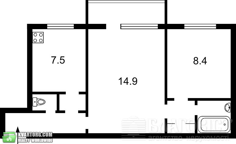 Sell 2-room apartment. Киев,  Тампере — photo 2