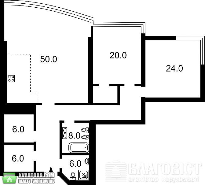 Sell 3-room apartment. Киев, Кловский спуск — photo 3
