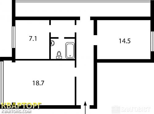 Sell 2-room apartment. Киев,  Щорса пер — photo 2