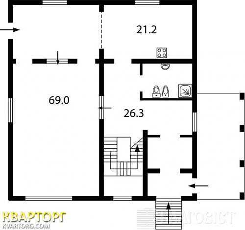 Rent out house. Киевская обл., Ленинская — photo 10