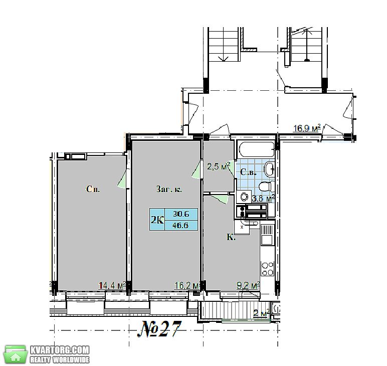 Sell 2-room apartment. Киев,  Московский пр — photo 2
