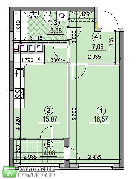 Sell 1-room apartment. Киев, Евгеия Сверстюка — photo 1