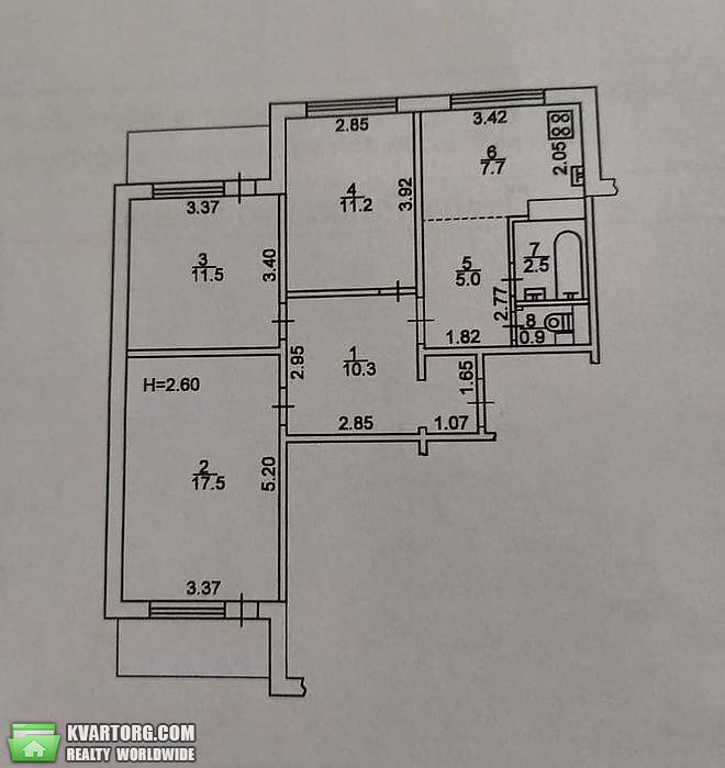 продам 3-комнатную квартиру. Киев,   Оболонский пр - фото 10