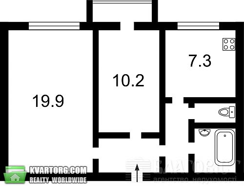 Sell 2-room apartment. Киев, Фрунзе — photo 2