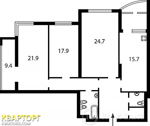 Sell 3-room apartment. Киев,  Краснозвездный пр — photo 2