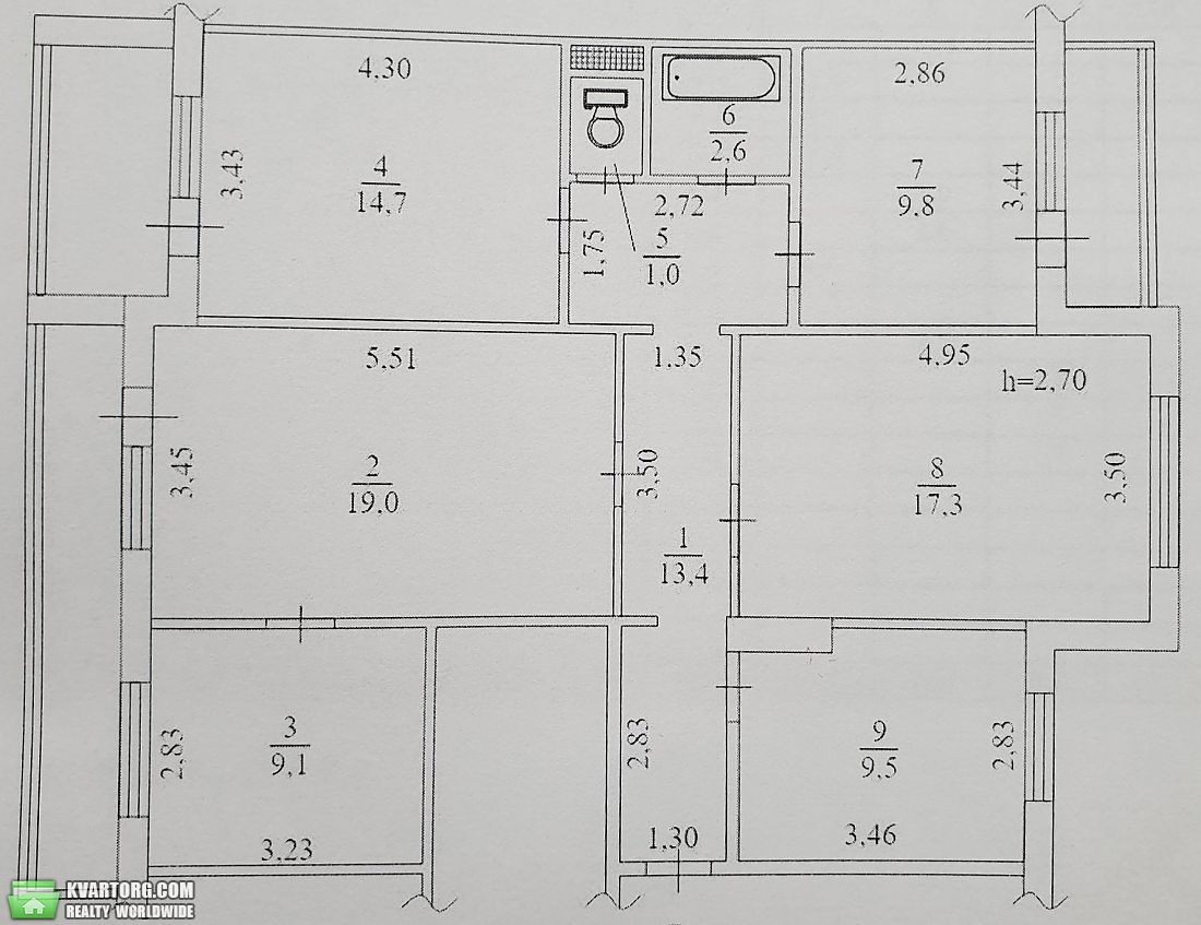 Sell 5-room apartment. Киев,  Оболонский пр — photo 6