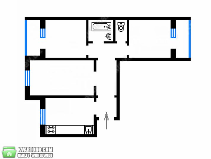 Sell 3-room apartment. Киев,  Бойченко — photo 3