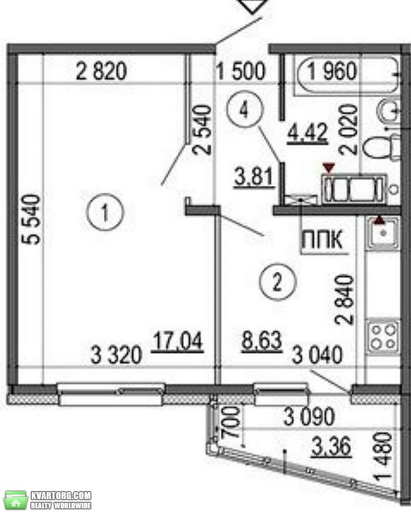 Sell 1-room apartment. Киев,  Вишняковская — photo 3