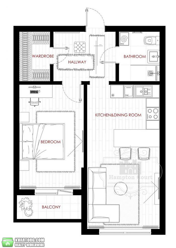 Rent out 2-room apartment. Киев,  Златоустовская — photo 6