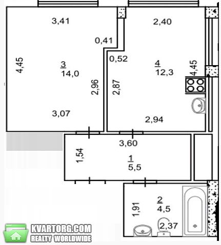 Sell 1-room apartment. Киев,  Нагорная — photo 2
