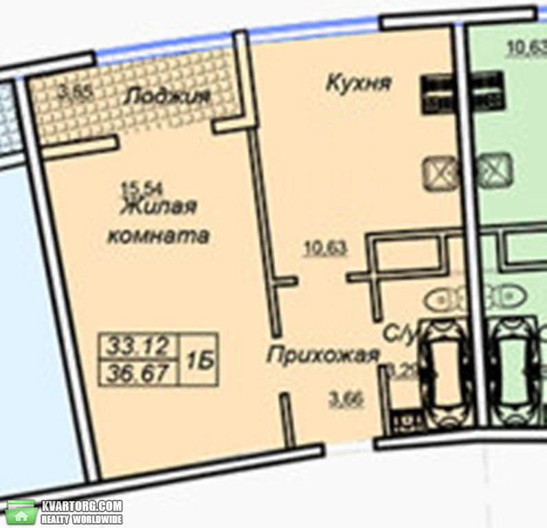 Sell 1-room apartment. Одесса, Генуэзская — photo 7