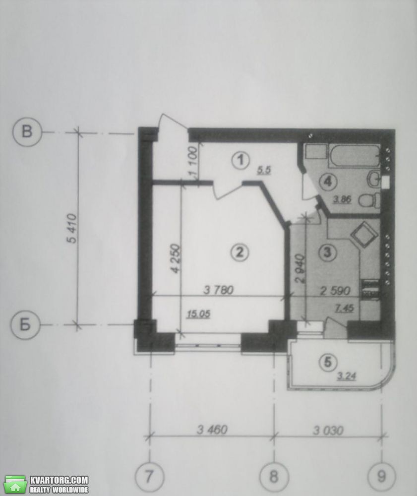 Sell 1-room apartment. Киев,  Дубинина — photo 4
