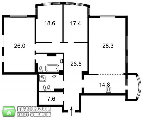 Sell 4-room apartment. Киев, Лумумбы — photo 2