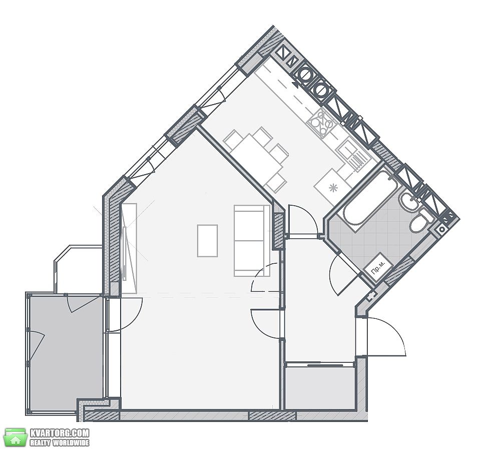 Sell 2-room apartment. Киев,  Прорезная — photo 2