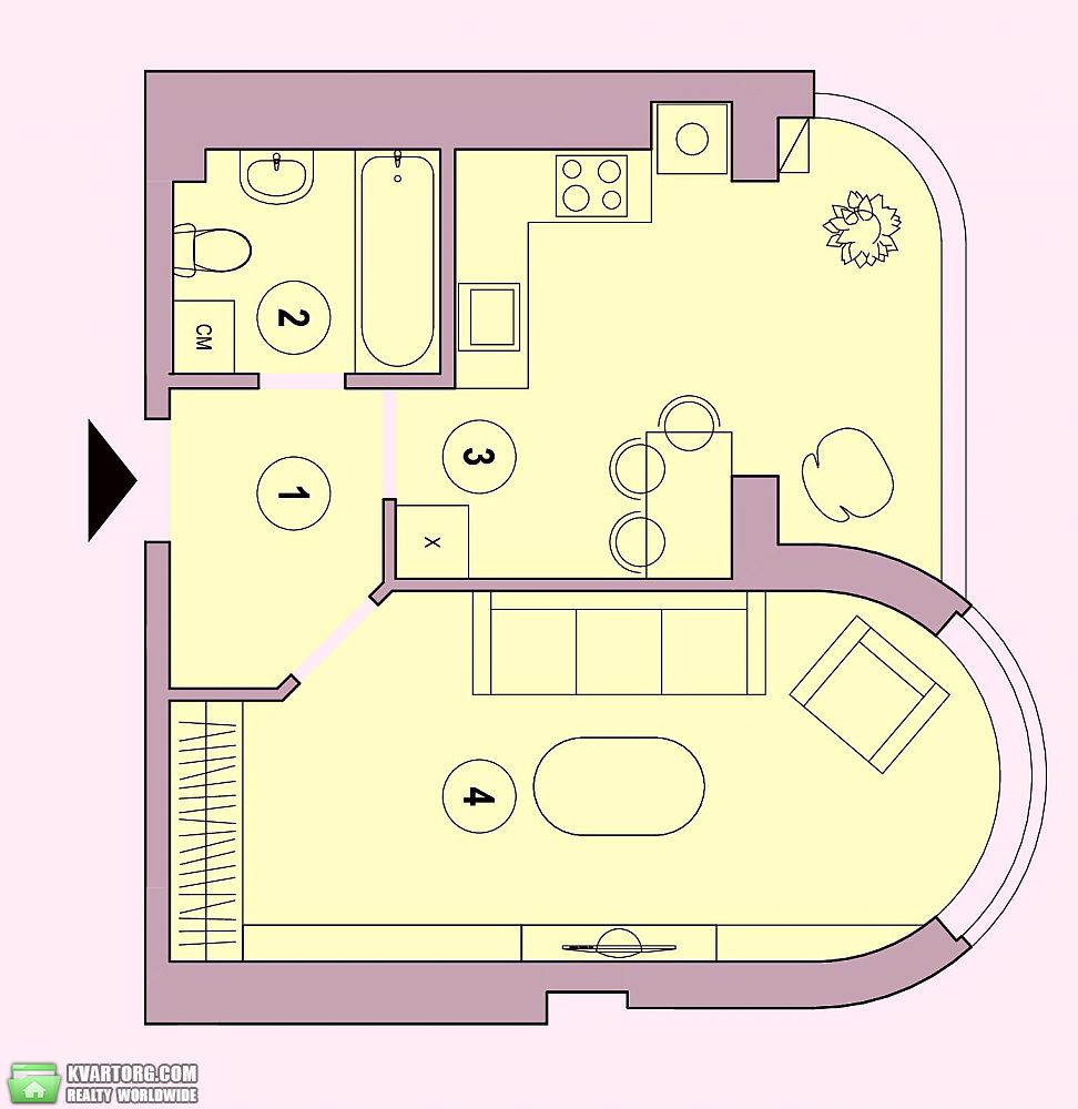 Sell 1-room apartment. Киев,  Кольцевая — photo 5