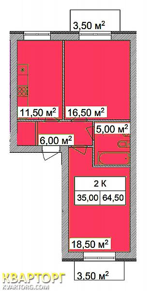 Sell 2-room apartment. Киев, Софиевский переулок — photo 3