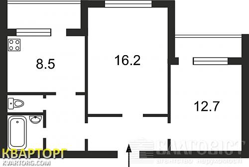 Sell 2-room apartment. Киев, ул. Ар. Вербицкого — photo 5