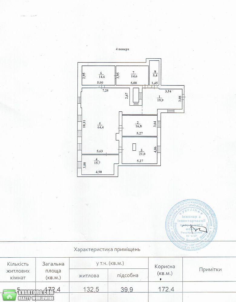 Sell 5-room apartment. Одесса, Мукачевский переулок — photo 4