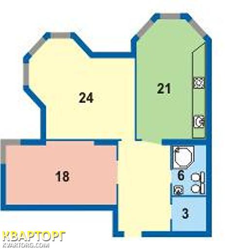 Sell 2-room apartment. Одесса, Среднефонтанская — photo 5