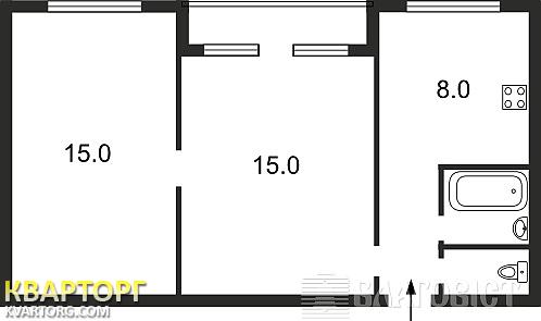 Sell 2-room apartment. Киев,  Ушинского — photo 2