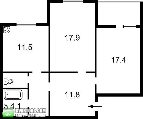 Sell 2-room apartment. Киев,  Глушкова пр — photo 2