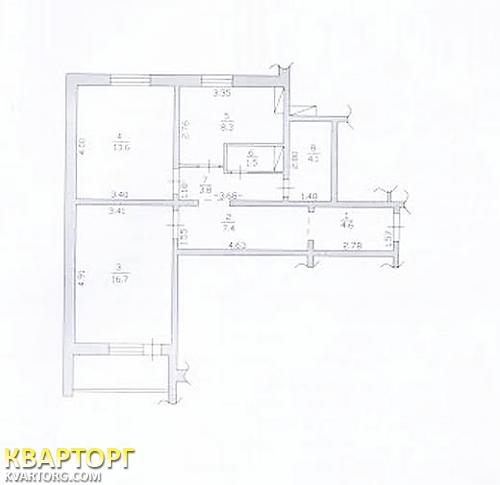 продам 2-комнатную квартиру. Бровары,   Кирова - фото 2