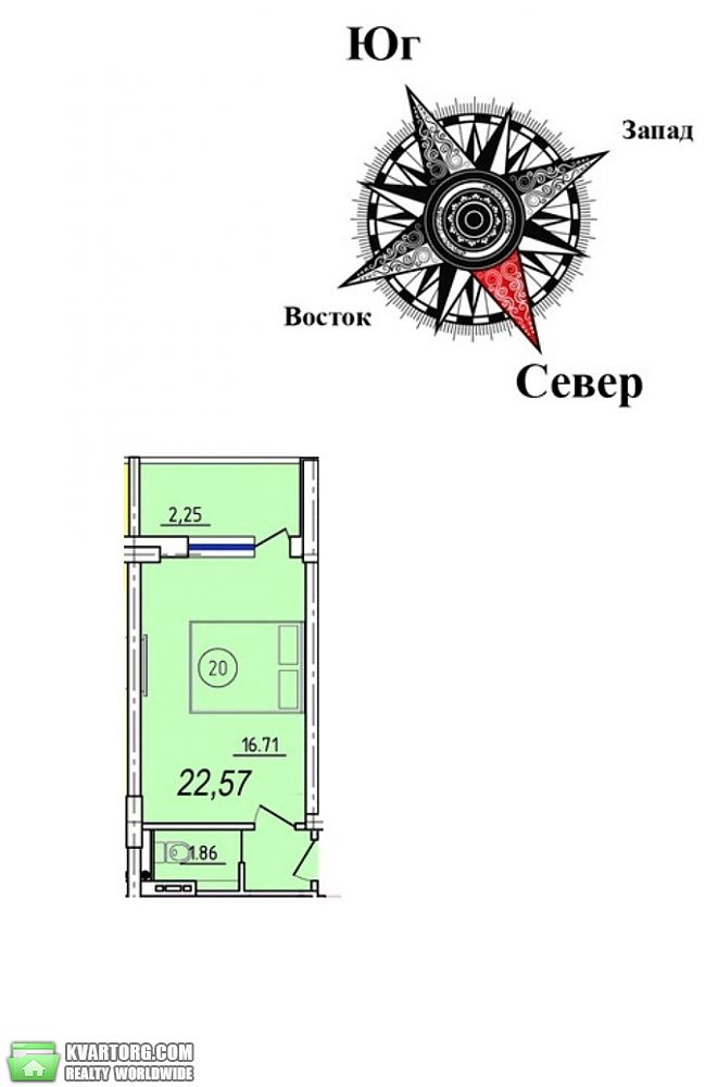 Sell 1-room apartment. Одесса, Сахарова — photo 6