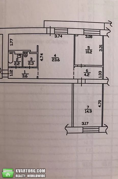 Sell 3-room apartment. Киев,  Молодогвардейская — photo 10