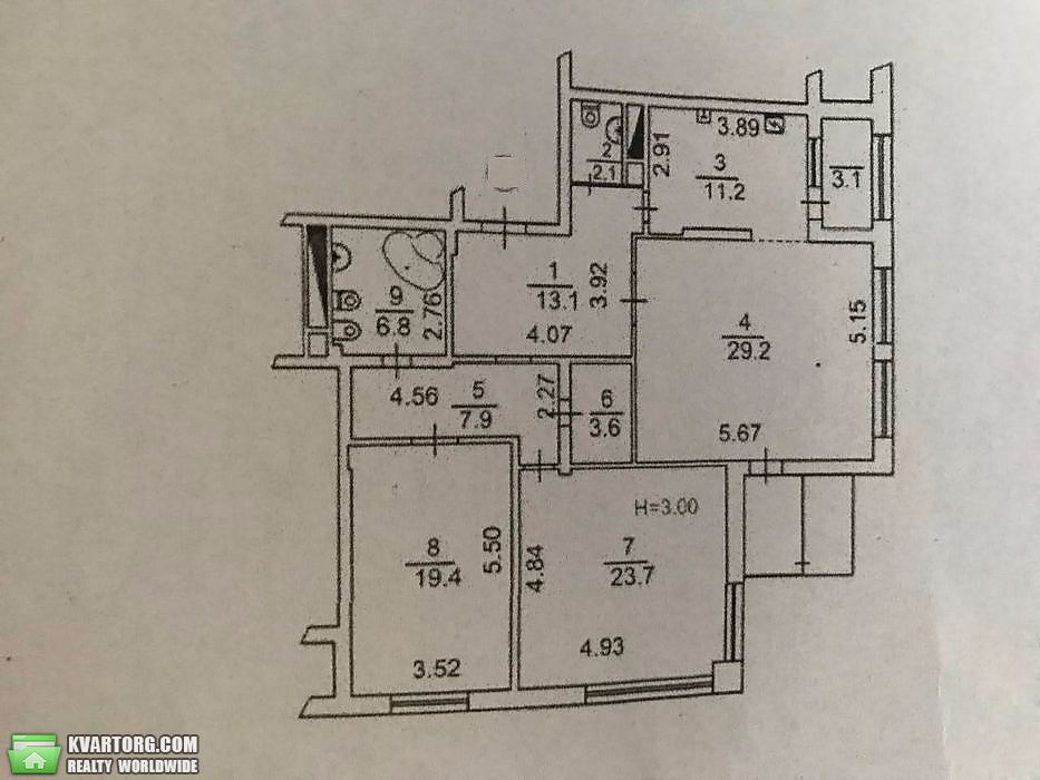 Sell 3-room apartment. Киев,  Срибнокильская — photo 8