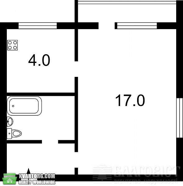 Sell 1-room apartment. Киев,  Кудри — photo 6