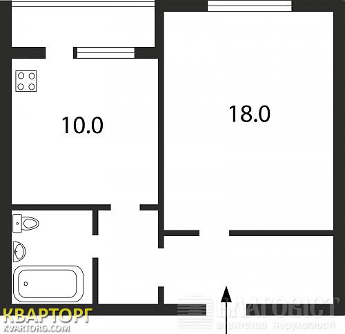 Sell 1-room apartment. Киев,  Київ, Драгоманова, — photo 2