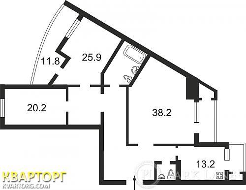 Sell 3-room apartment. Киев,  Срибнокильская — photo 3