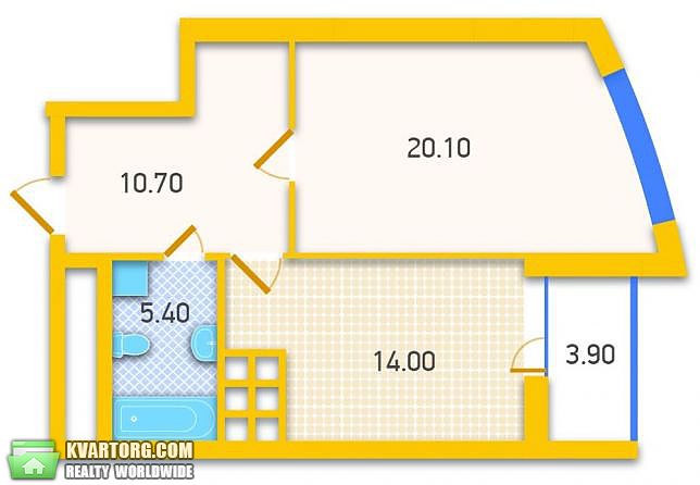 Sell 1-room apartment. Киев,  Никольско-Слободская — photo 2