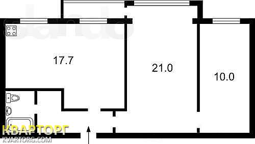 Sell 2-room apartment. Киев,  Расковой — photo 5
