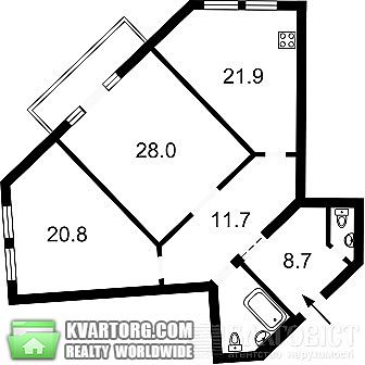Sell 2-room apartment. Киев,  Гусовського Сергія — photo 6
