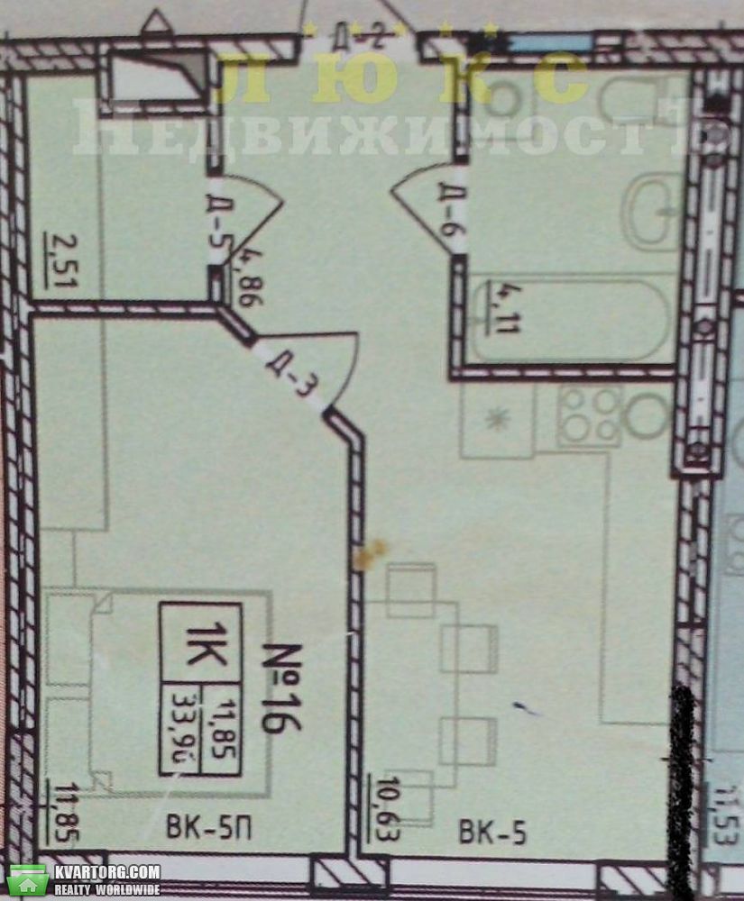 Sell 1-room apartment. Одесса,  Вильямса — photo 3