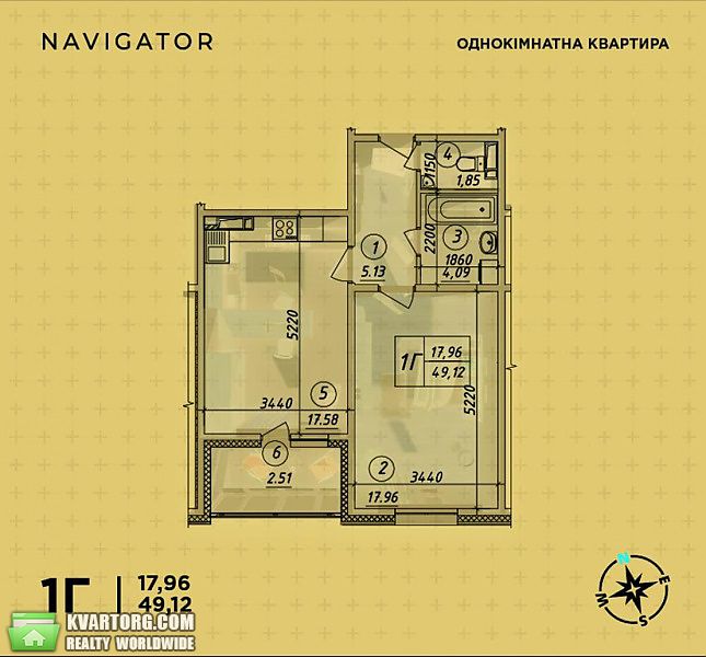 Sell 1-room apartment. Киев, Балтийский — photo 6
