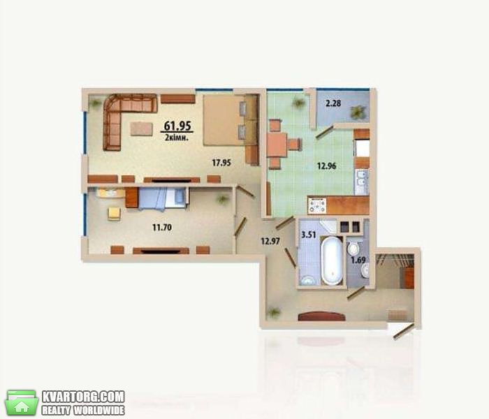 Sell 2-room apartment. Киев,  Клавдиевская — photo 3