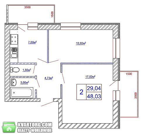 Sell 2-room apartment. Киев,  Радистов — photo 3