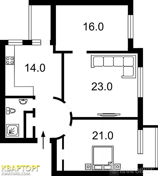Sell 3-room apartment. Киев,  Мельникова — photo 2