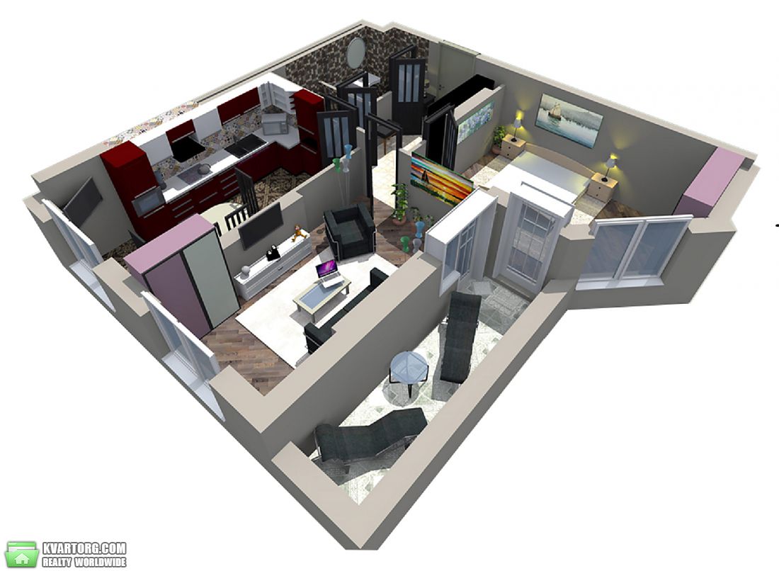 Sell 2-room apartment. Киев,  Светлая — photo 1